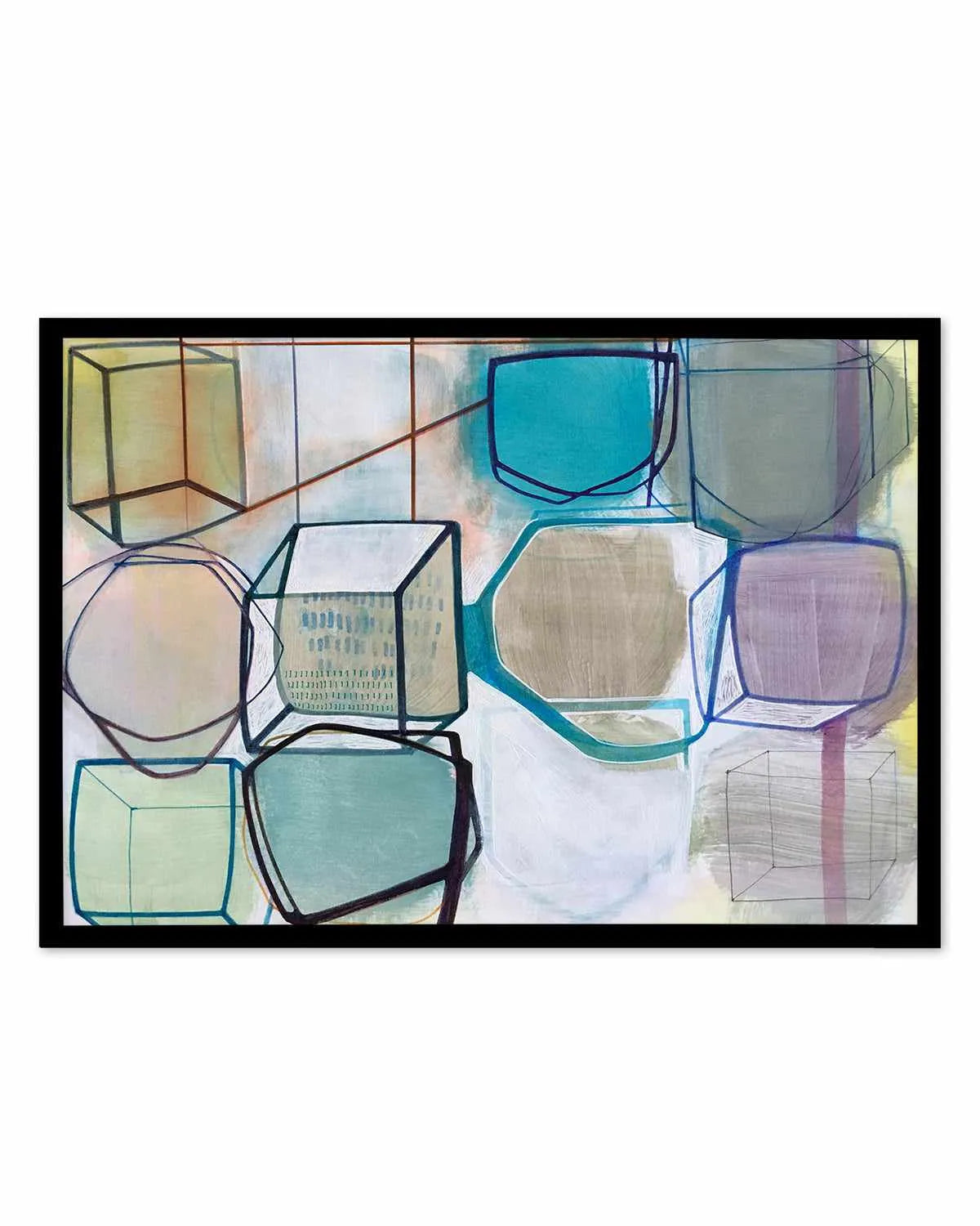 Paper Abstract III by Naomi Taitz Duffy Art Print from Olive et Oriel where you can shop wallpaper and artworks online