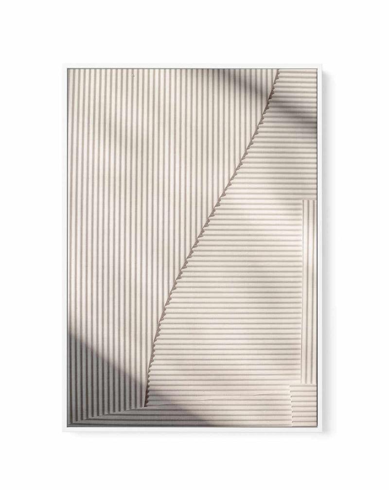 Paper Studies 4 By Mareike Bohmer | Framed Canvas Art Print