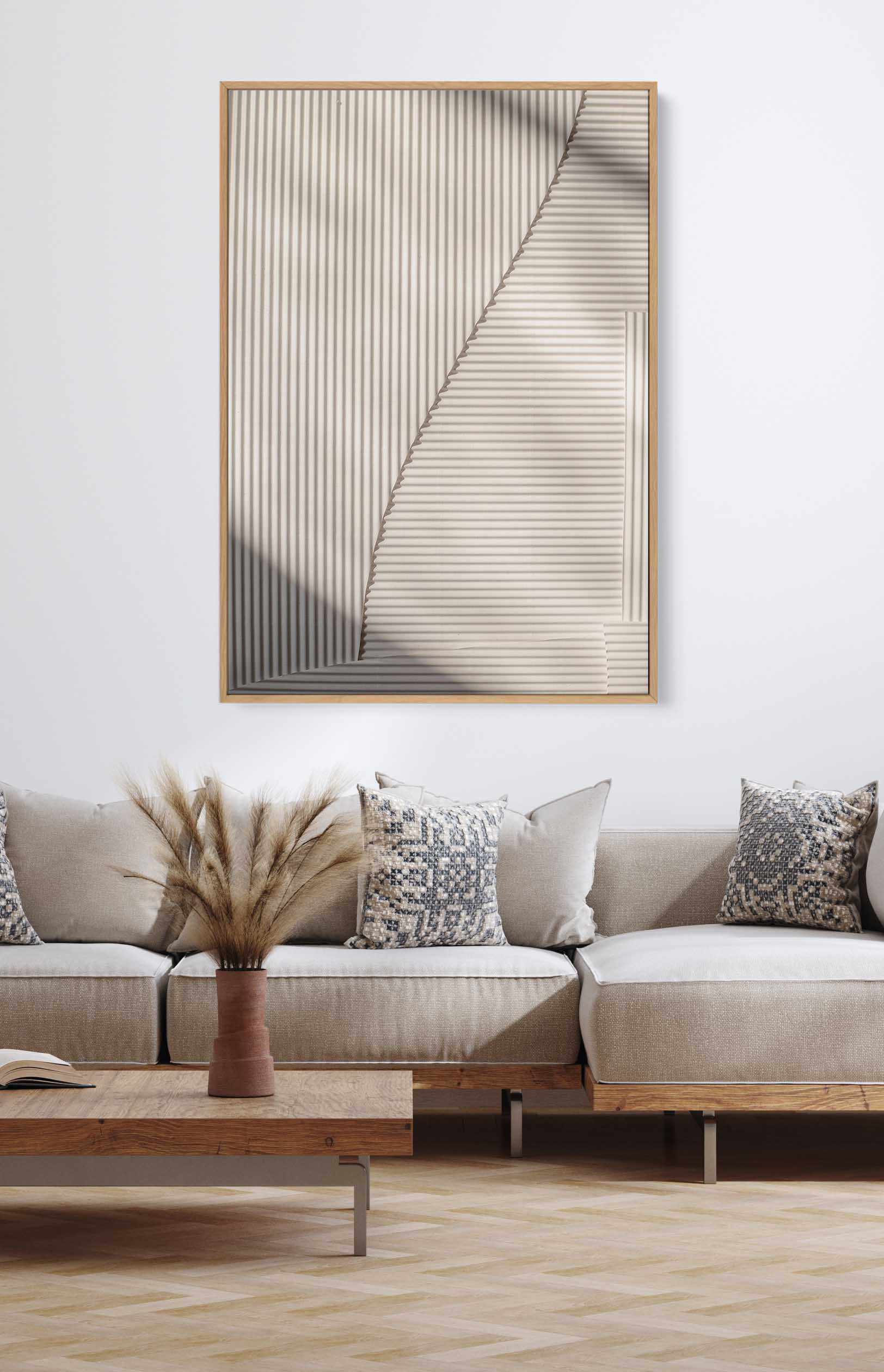 Paper Studies 4 By Mareike Bohmer | Framed Canvas Art Print from Olive et Oriel where you can shop wallpaper and artworks online