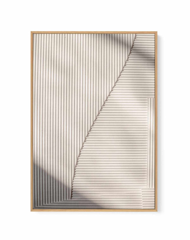 Paper Studies 4 By Mareike Bohmer | Framed Canvas Art Print