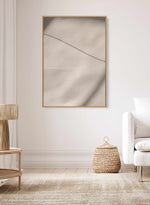 Paper Studies 5 By Mareike Bohmer | Framed Canvas Art Print