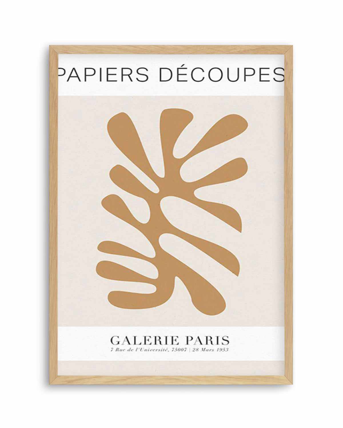 Papiers Decoupes II Art Print