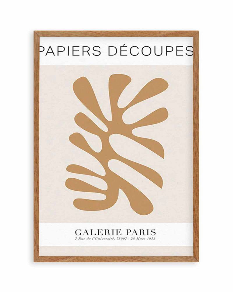 Papiers Decoupes II Art Print
