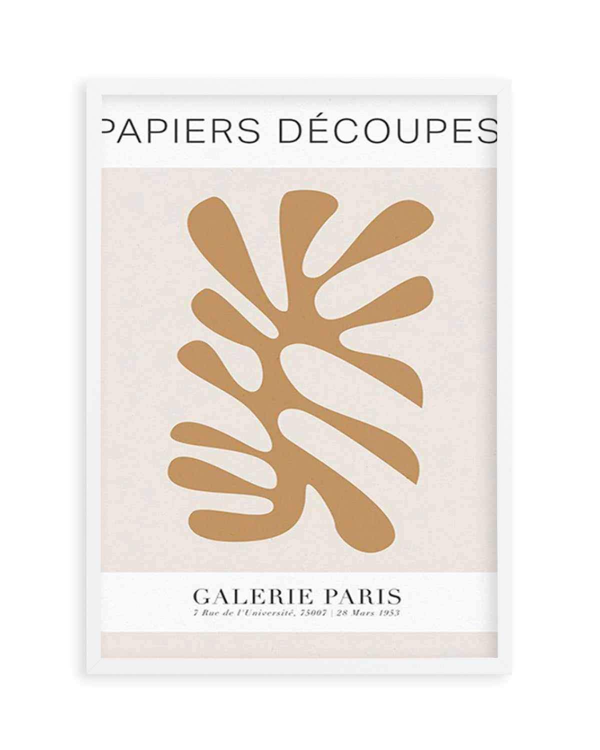 Papiers Decoupes II Art Print