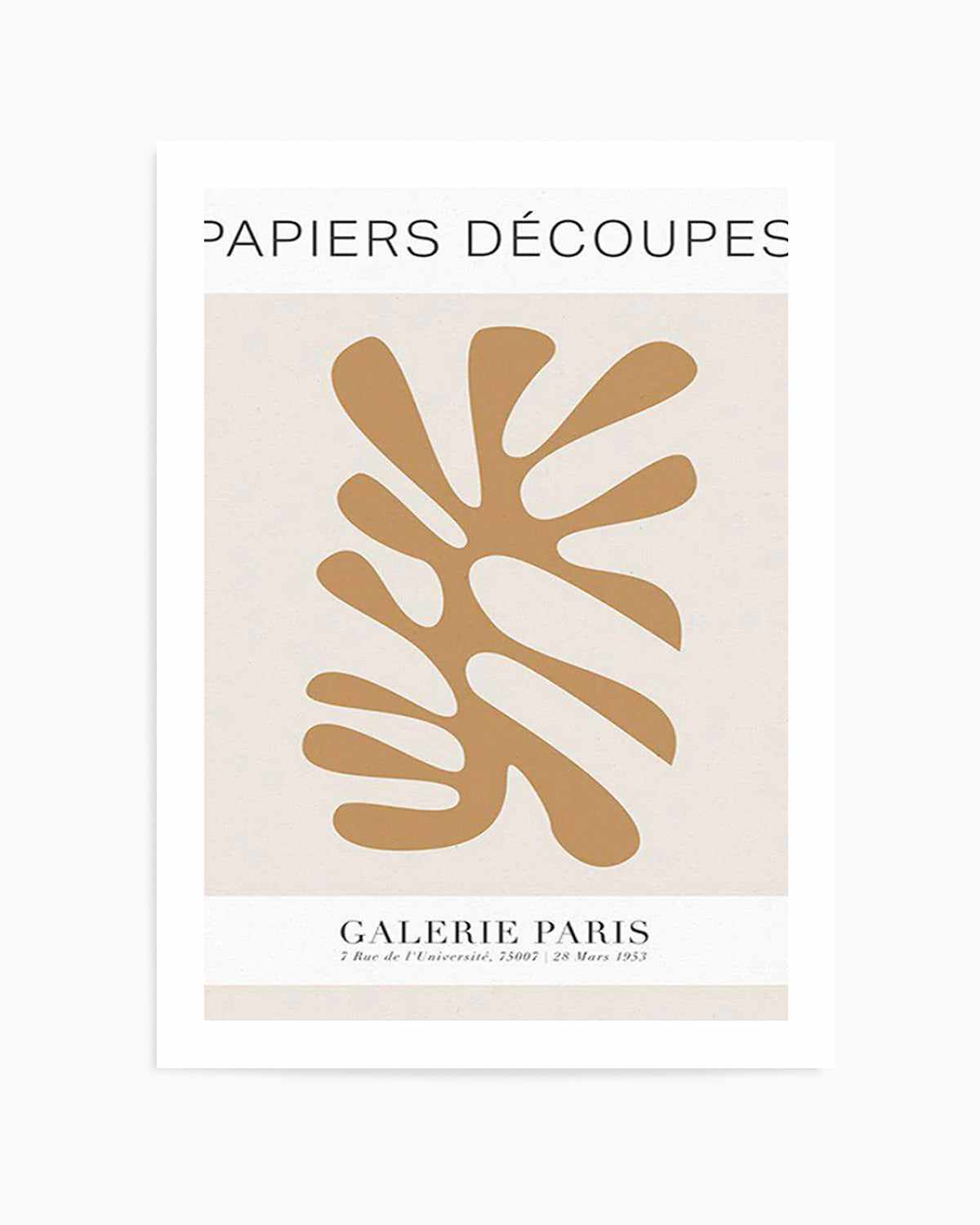 Papiers Decoupes II Art Print