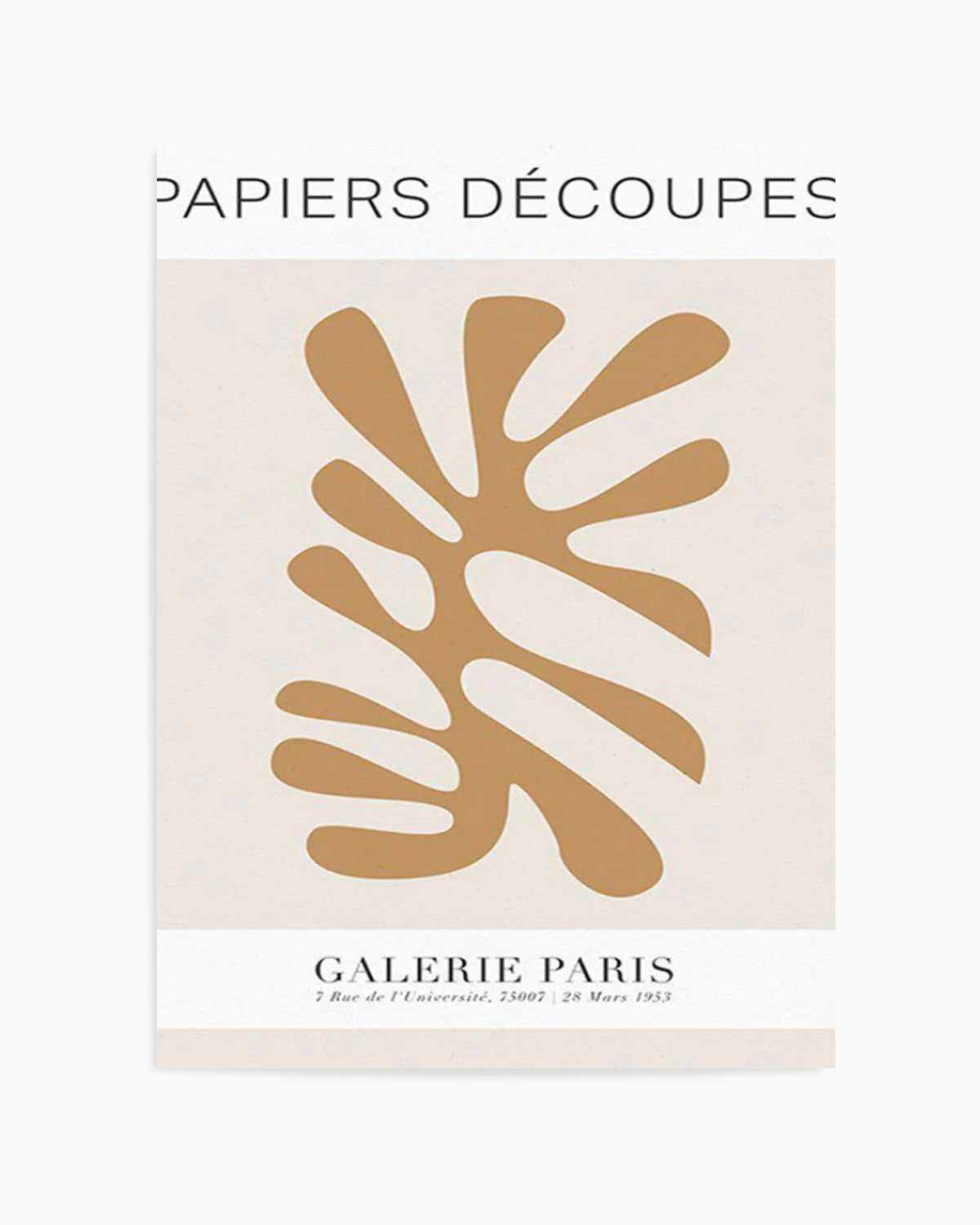 Papiers Decoupes II Art Print