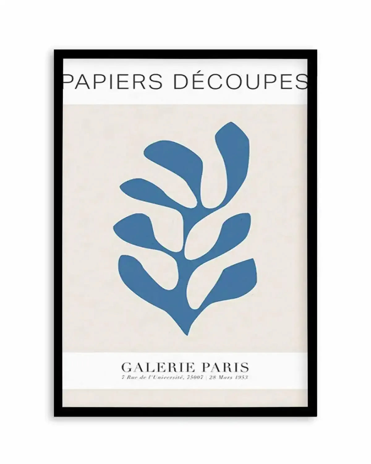 Papiers Decoupes IV Art Print from Olive et Oriel where you can shop wallpaper and artworks online