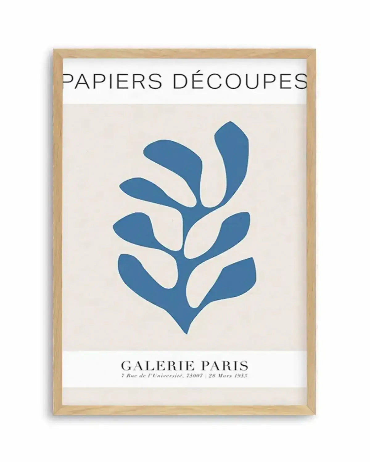 Papiers Decoupes IV Art Print from Olive et Oriel where you can shop wallpaper and artworks online