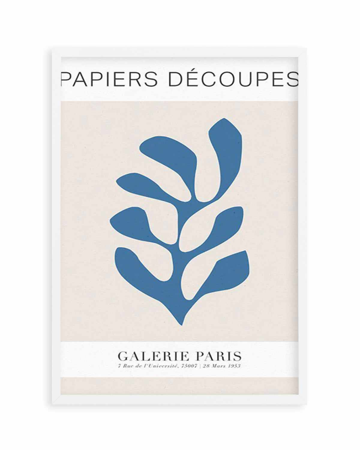 Papiers Decoupes IV Art Print