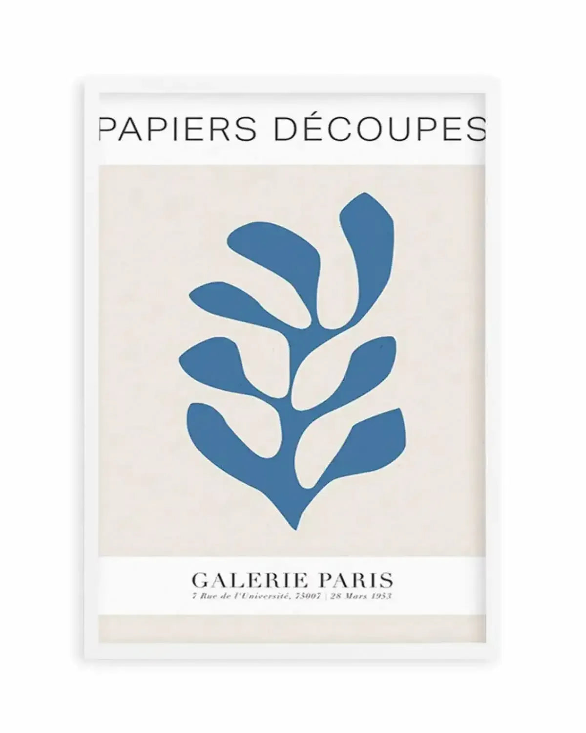 Papiers Decoupes IV Art Print from Olive et Oriel where you can shop wallpaper and artworks online