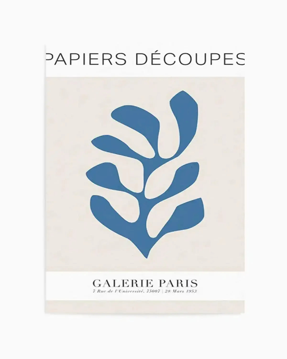 Papiers Decoupes IV Art Print from Olive et Oriel where you can shop wallpaper and artworks online