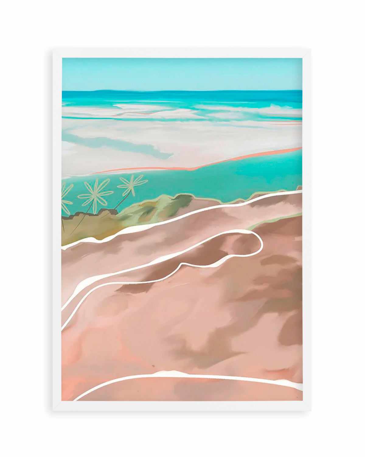 Paradise Beach II Art Print