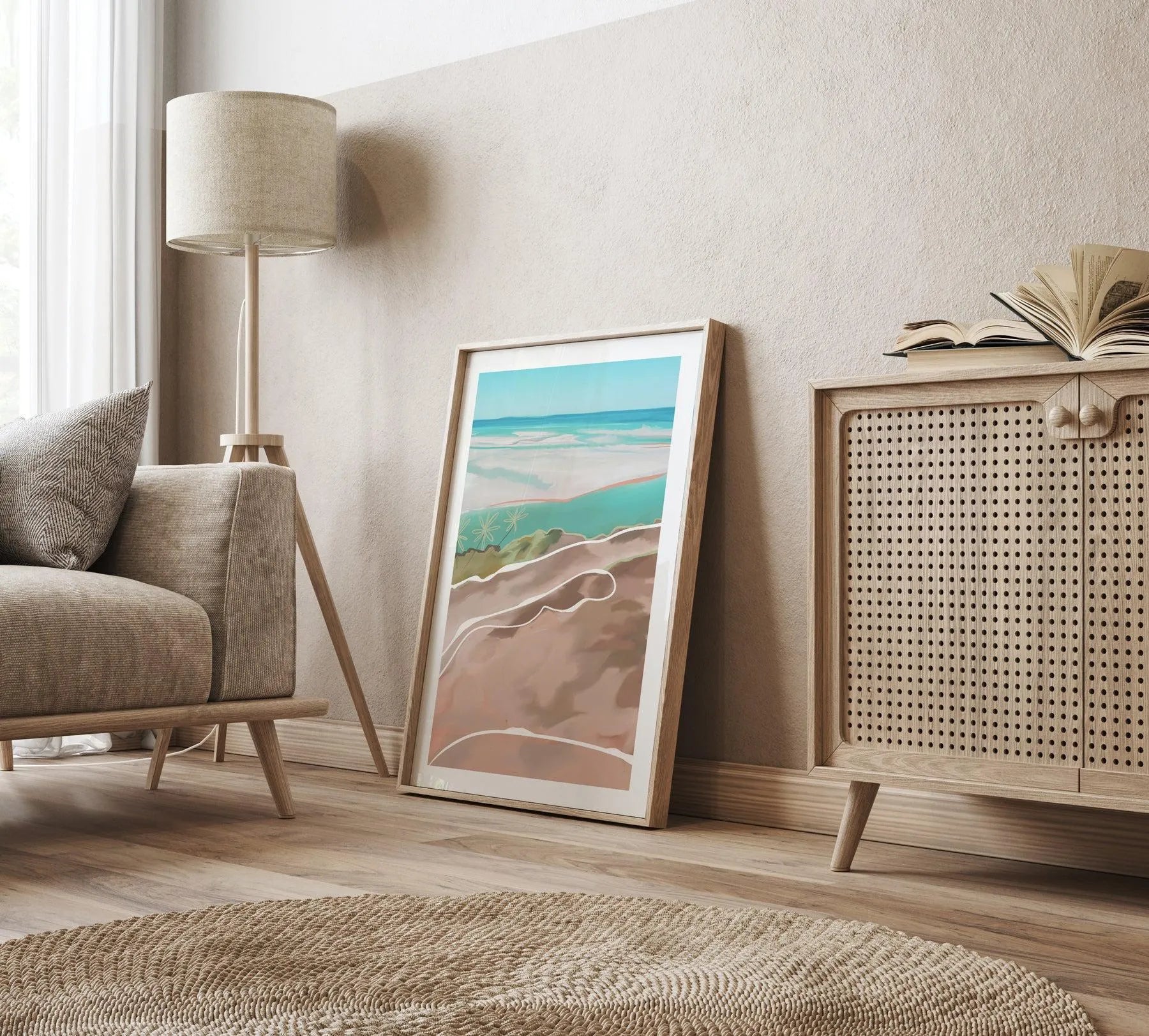 Paradise Beach II Art Print-PRINT-Olive et Oriel-Olive et Oriel-Buy-Australian-Art-Prints-Online-with-Olive-et-Oriel-Your-Artwork-Specialists-Austrailia-Decorate-With-Coastal-Photo-Wall-Art-Prints-From-Our-Beach-House-Artwork-Collection-Fine-Poster-and-Framed-Artwork