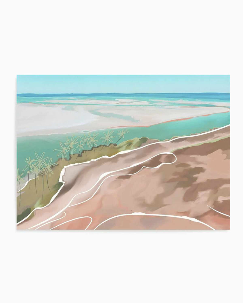 Paradise Beach LS Art Print
