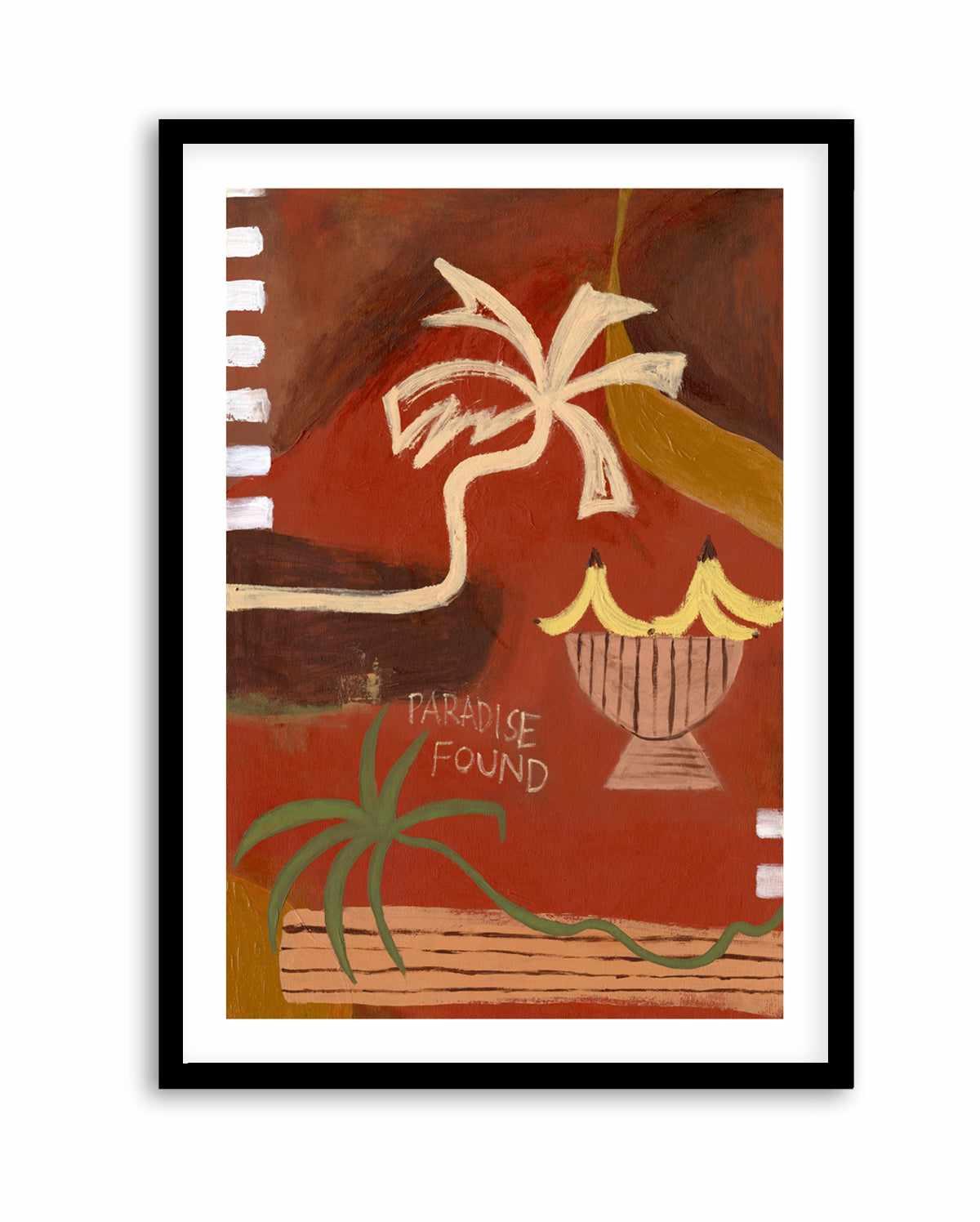 Paradise Found by Britney Turner | Art Print from Olive et Oriel where you can shop wallpaper and artworks online