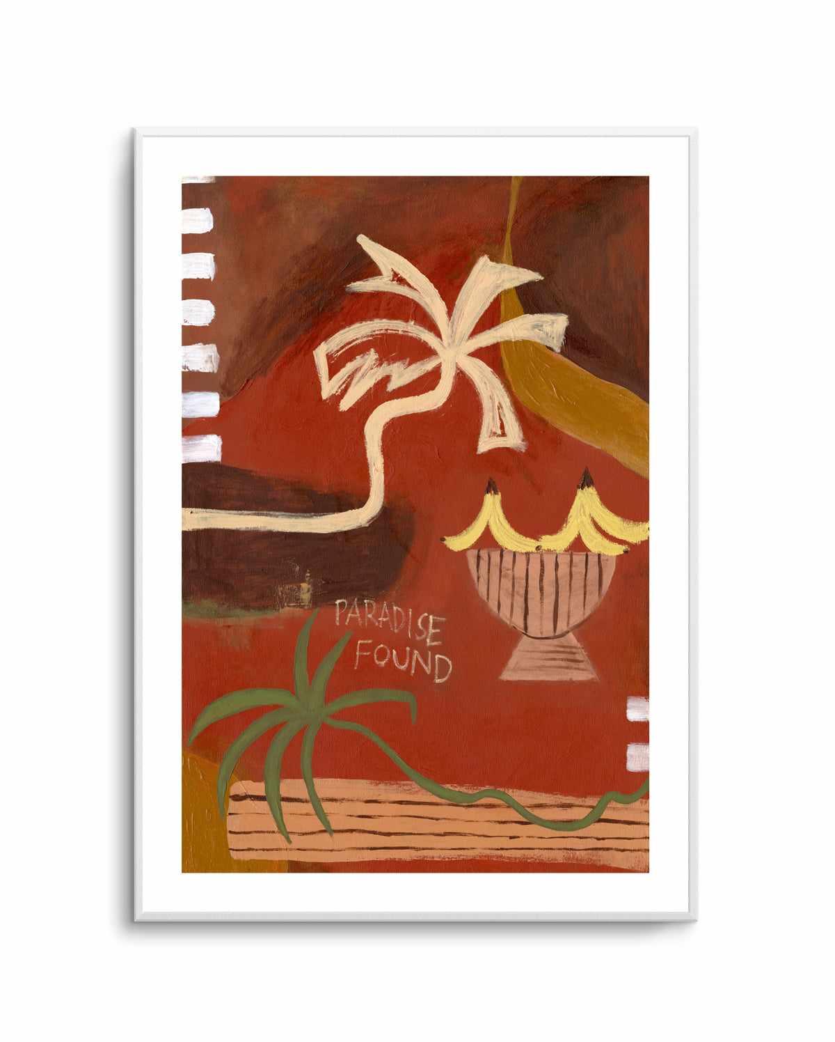 Paradise Found by Britney Turner | Art Print from Olive et Oriel where you can shop wallpaper and artworks online