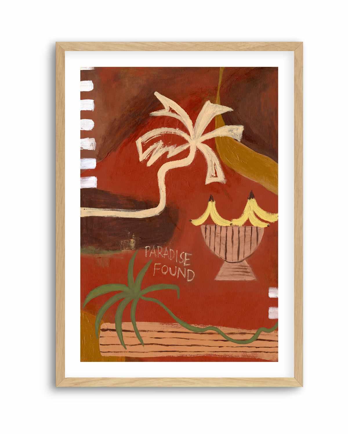 Paradise Found by Britney Turner | Art Print from Olive et Oriel where you can shop wallpaper and artworks online