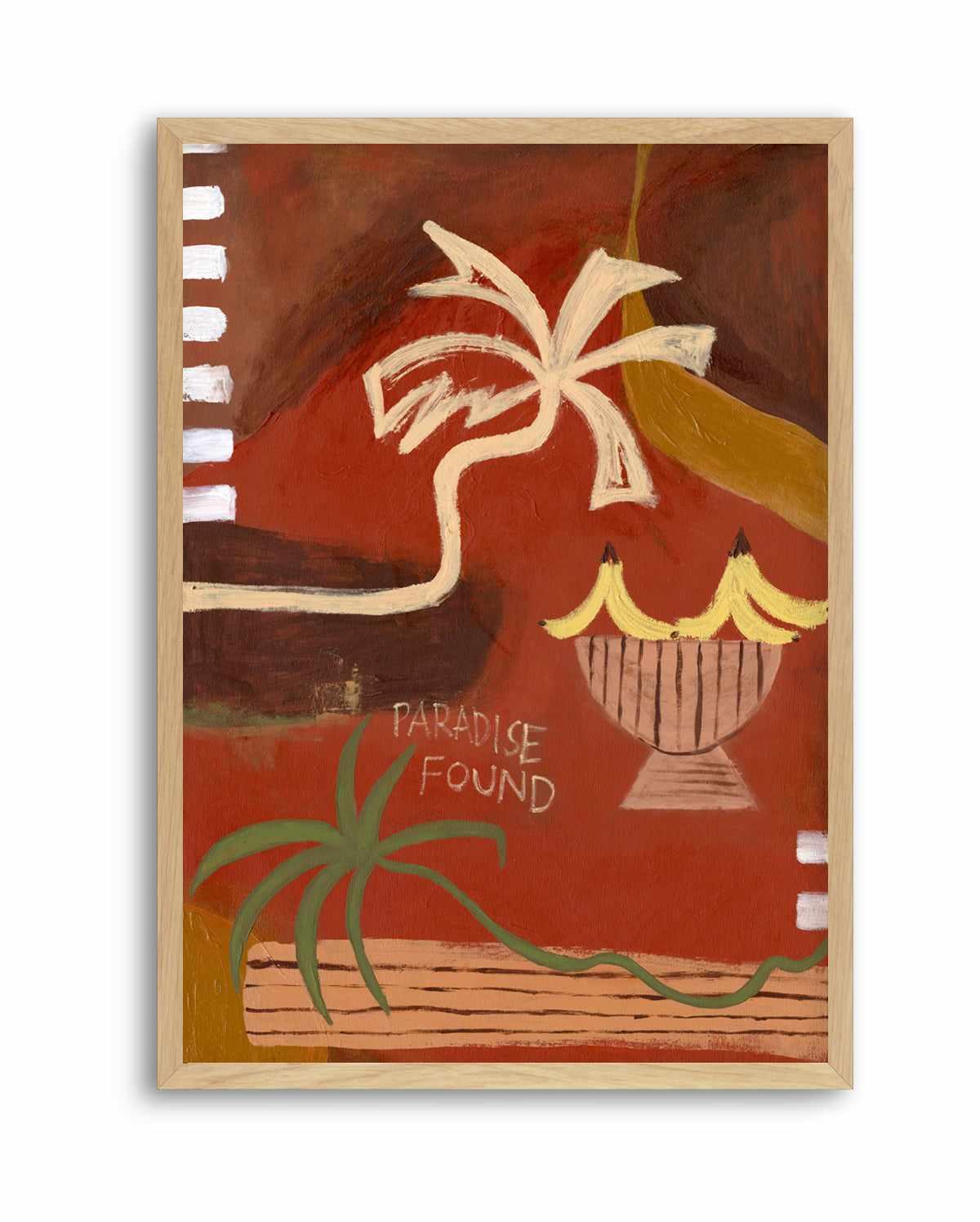 Paradise Found by Britney Turner | Art Print from Olive et Oriel where you can shop wallpaper and artworks online