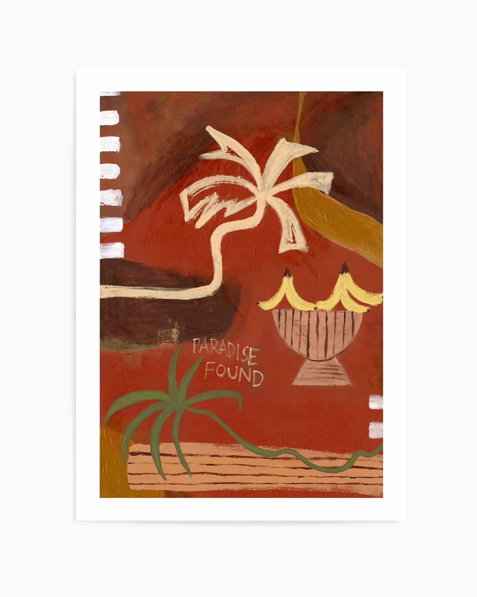 Paradise Found by Britney Turner | Art Print from Olive et Oriel where you can shop wallpaper and artworks online