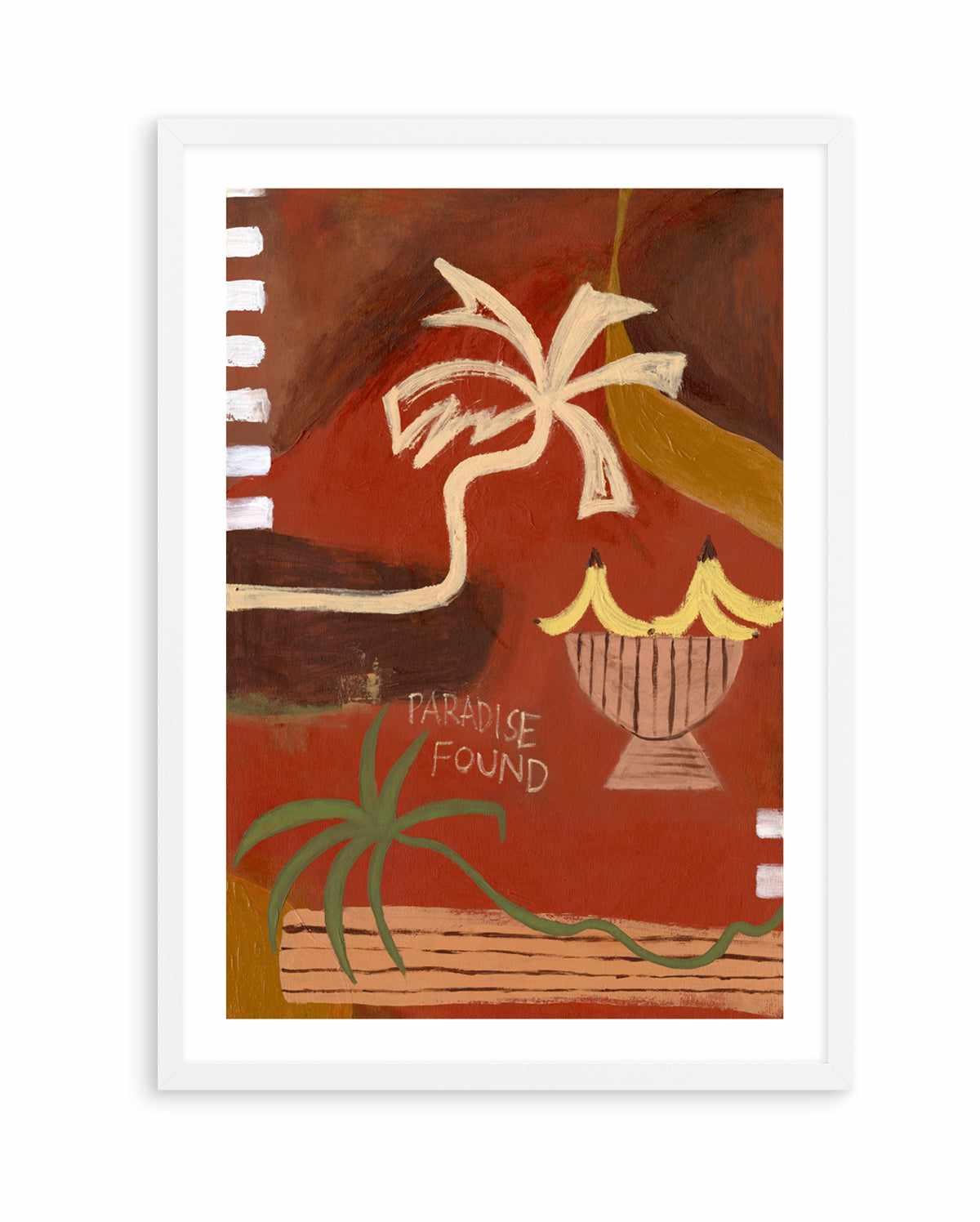 Paradise Found by Britney Turner | Art Print from Olive et Oriel where you can shop wallpaper and artworks online