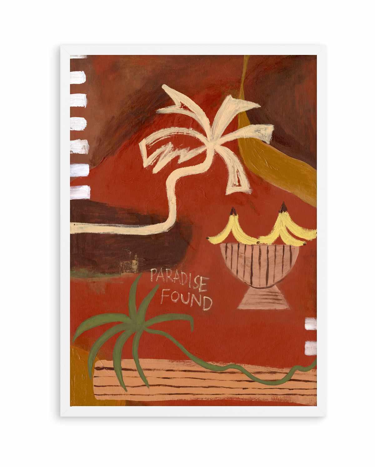 Paradise Found by Britney Turner | Art Print from Olive et Oriel where you can shop wallpaper and artworks online
