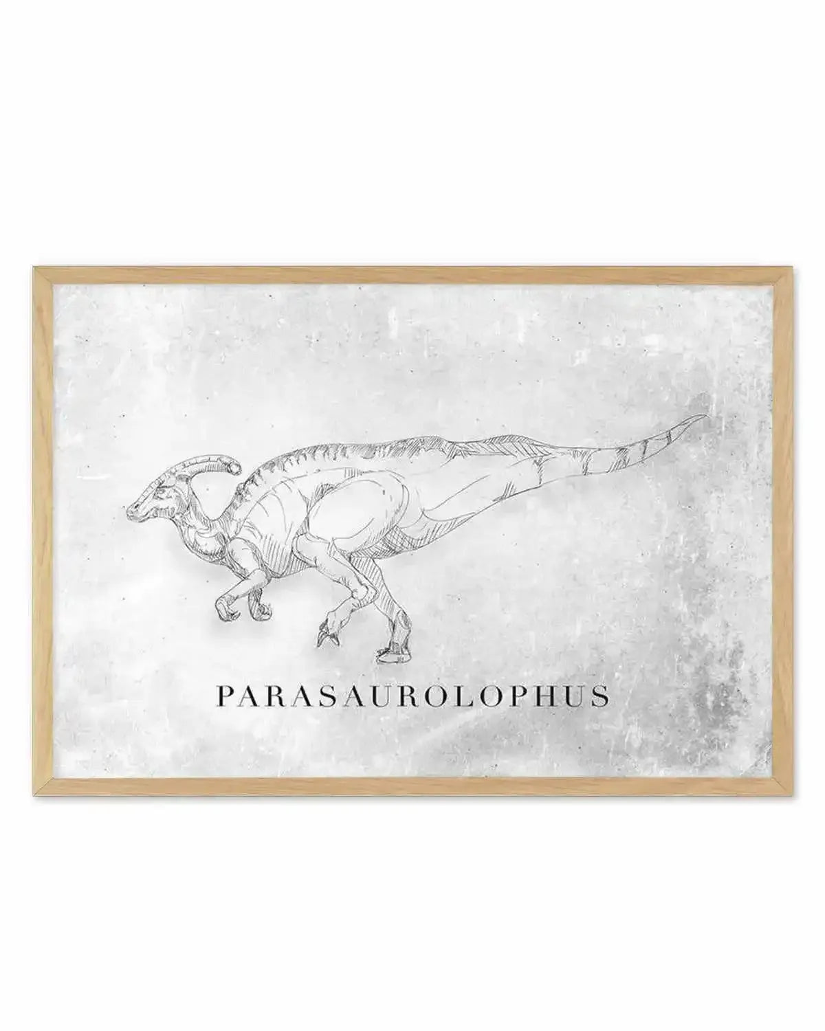 Parasaurolophus LS | Dinosaur Collection Art Print from Olive et Oriel where you can shop wallpaper and artworks online