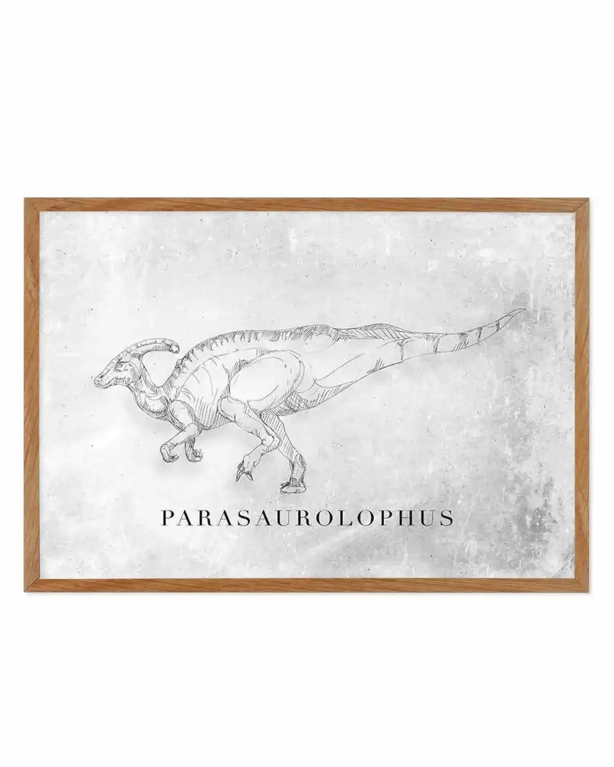 Parasaurolophus LS | Dinosaur Collection Art Print from Olive et Oriel where you can shop wallpaper and artworks online