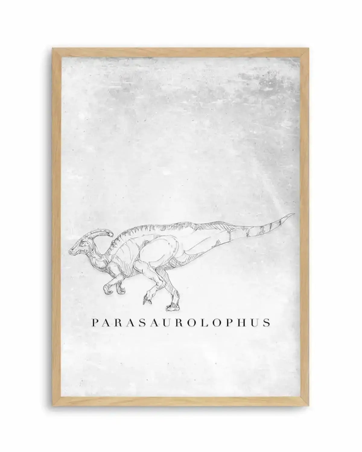 Parasaurolophus PT | Dinosaur Collection Art Print from Olive et Oriel where you can shop wallpaper and artworks online