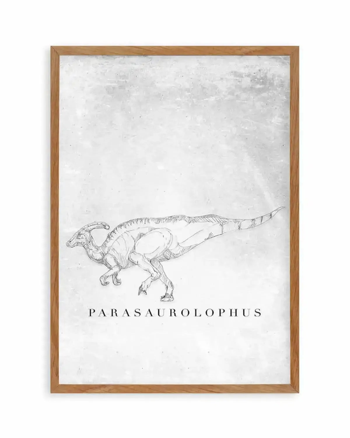 Parasaurolophus PT | Dinosaur Collection Art Print from Olive et Oriel where you can shop wallpaper and artworks online