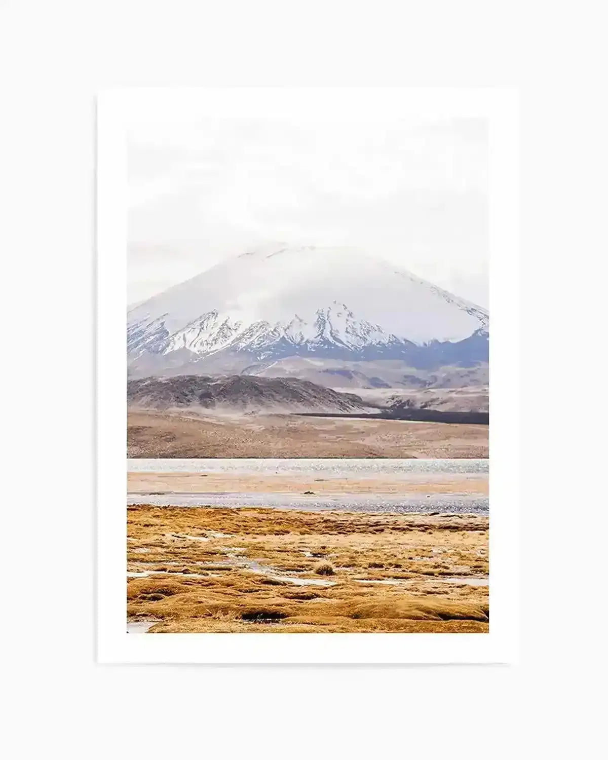 Parinacota | Chile Art Print from Olive et Oriel where you can shop wallpaper and artworks online