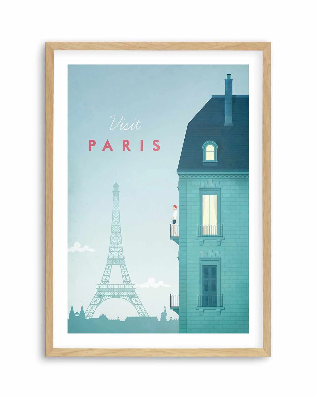 Paris by Henry Rivers Art Print from Olive et Oriel where you can shop wallpaper and artworks online