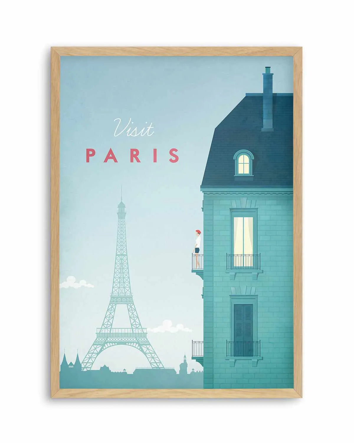 Paris by Henry Rivers Art Print from Olive et Oriel where you can shop wallpaper and artworks online