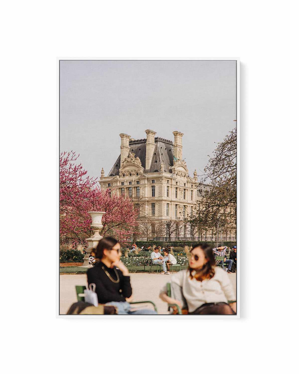 Paris Architecture III by Jovani Demetrie | Framed Canvas Art Print