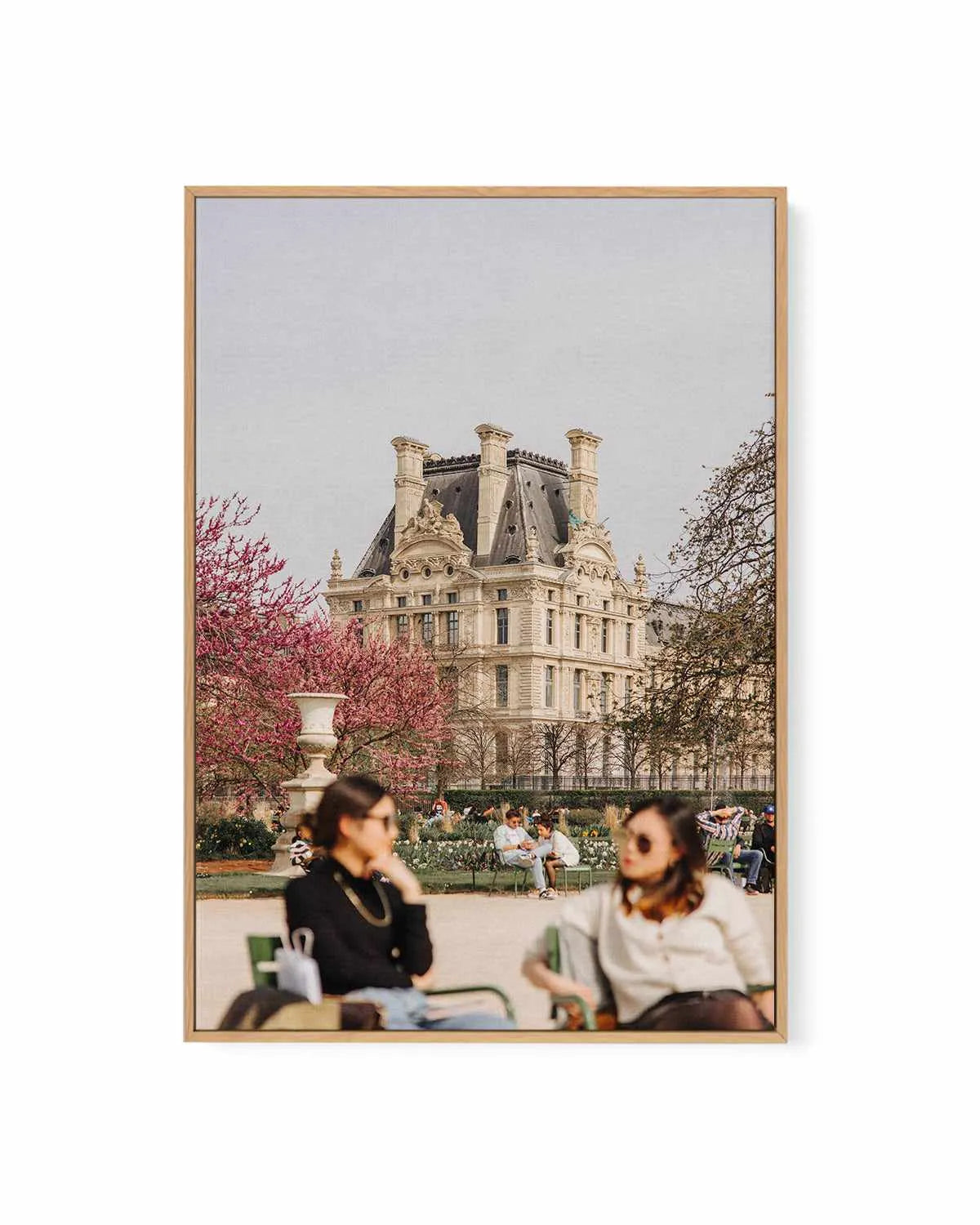 Paris Architecture III by Jovani Demetrie | Framed Canvas Art Print from Olive et Oriel where you can shop wallpaper and artworks online