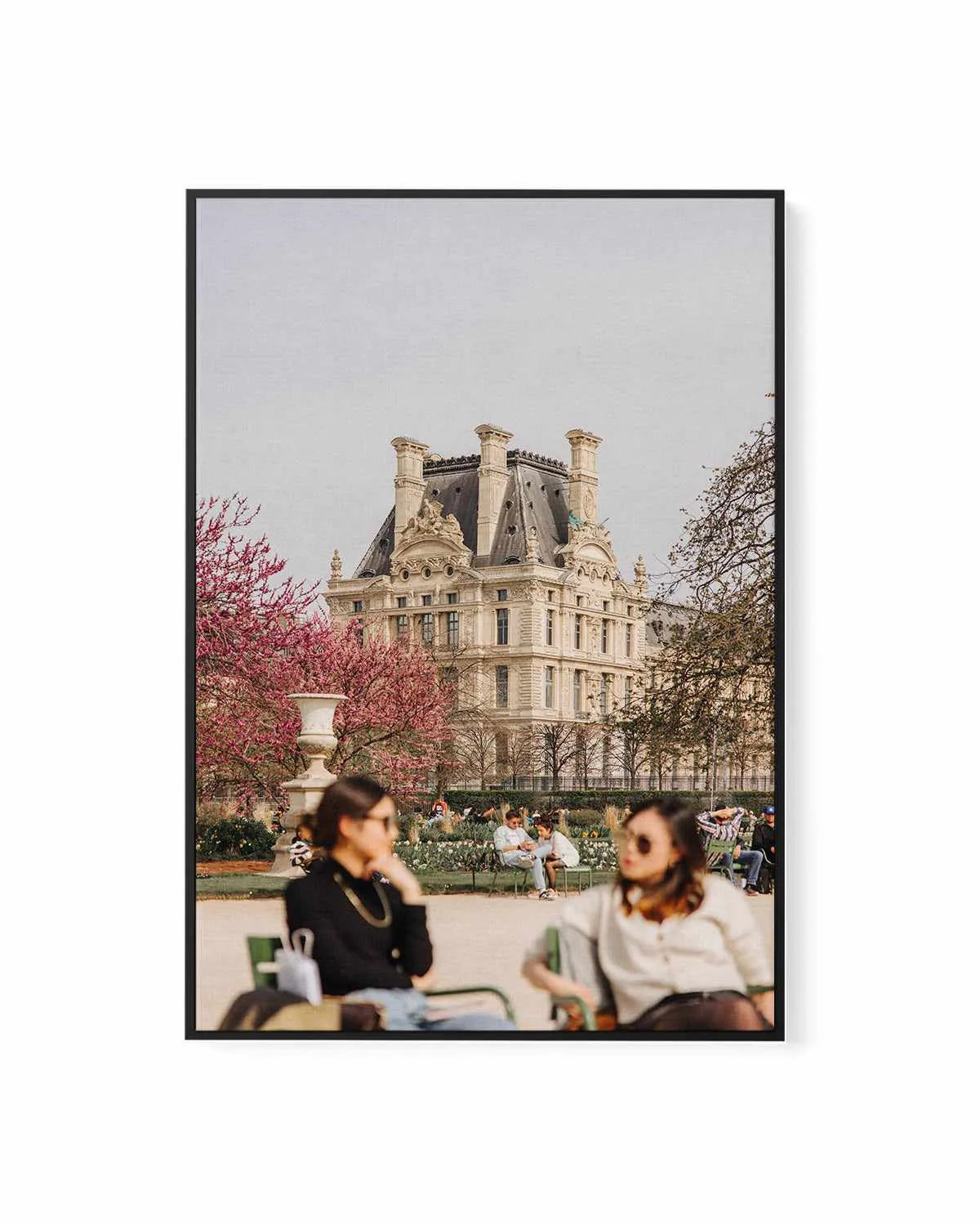 Paris Architecture III by Jovani Demetrie | Framed Canvas Art Print from Olive et Oriel where you can shop wallpaper and artworks online