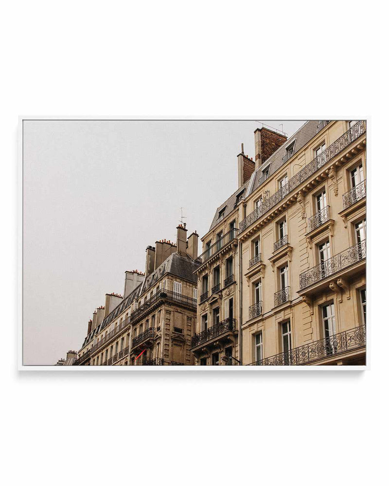 Paris Architecture V by Jovani Demetrie | Framed Canvas Art Print