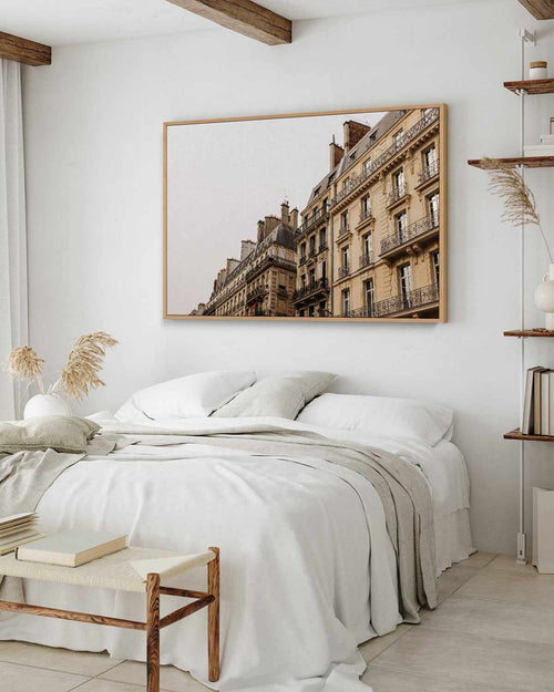 Paris Architecture V by Jovani Demetrie | Framed Canvas Art Print