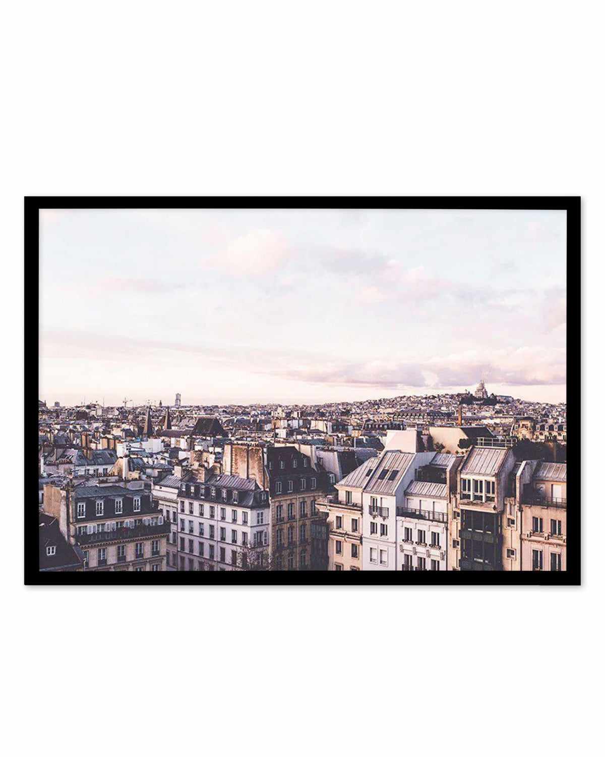 Paris City View Art Print