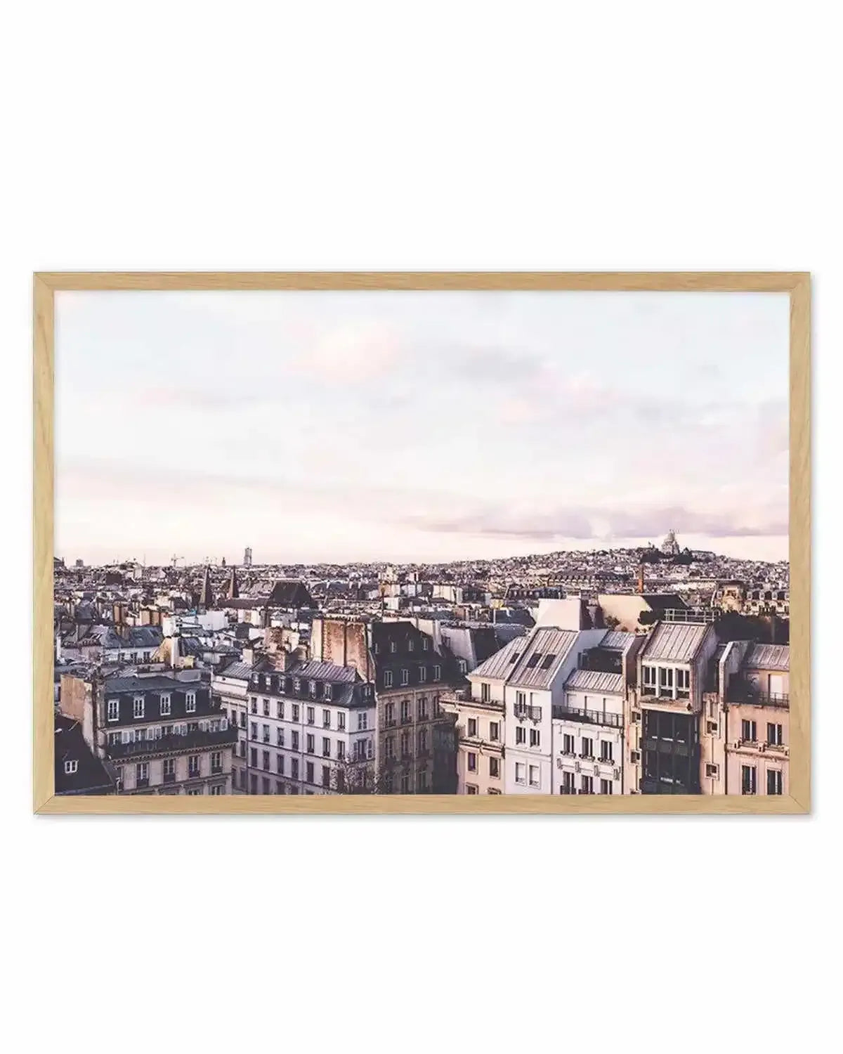 Paris City View Art Print from Olive et Oriel where you can shop wallpaper and artworks online