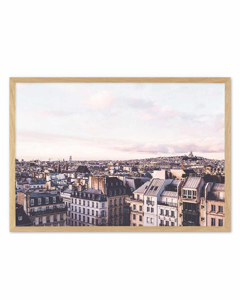 Paris City View Art Print