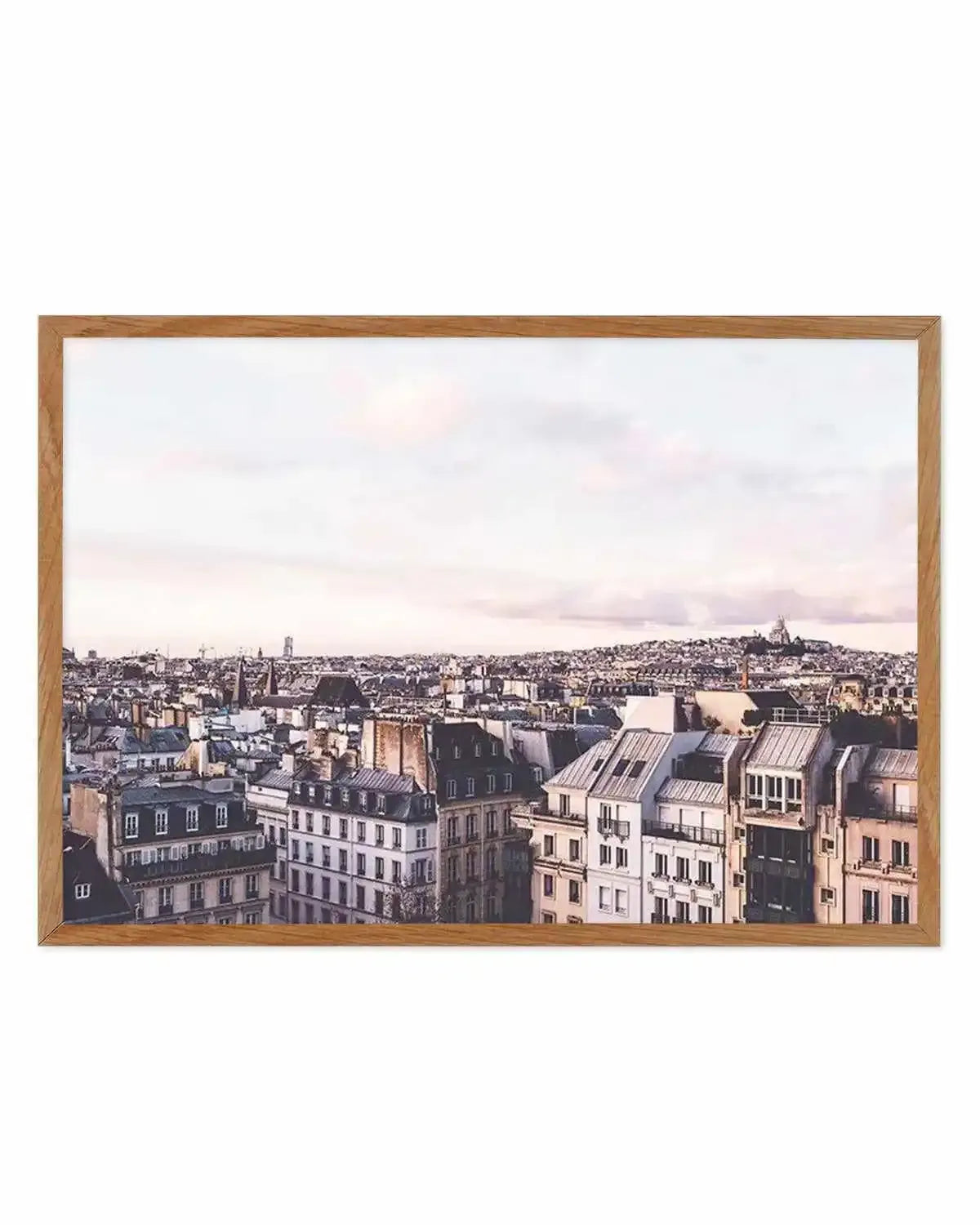 Paris City View Art Print from Olive et Oriel where you can shop wallpaper and artworks online