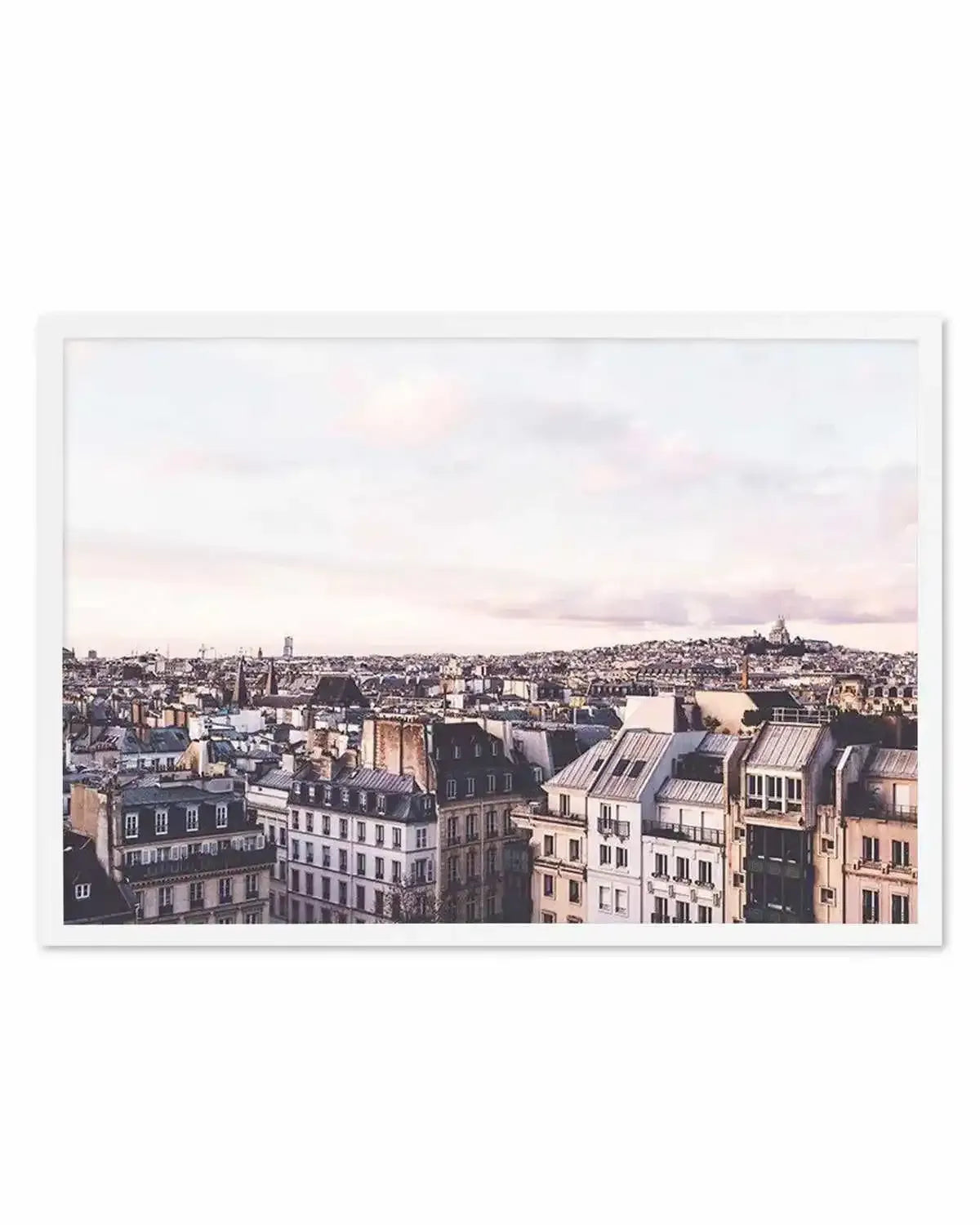 Paris City View Art Print from Olive et Oriel where you can shop wallpaper and artworks online