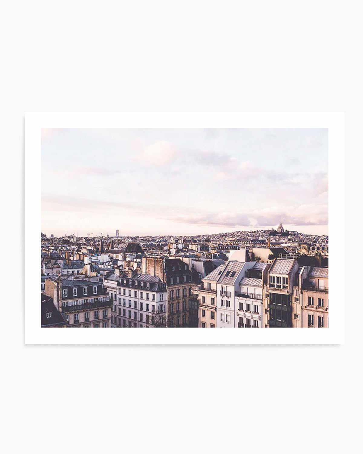 Paris City View Art Print