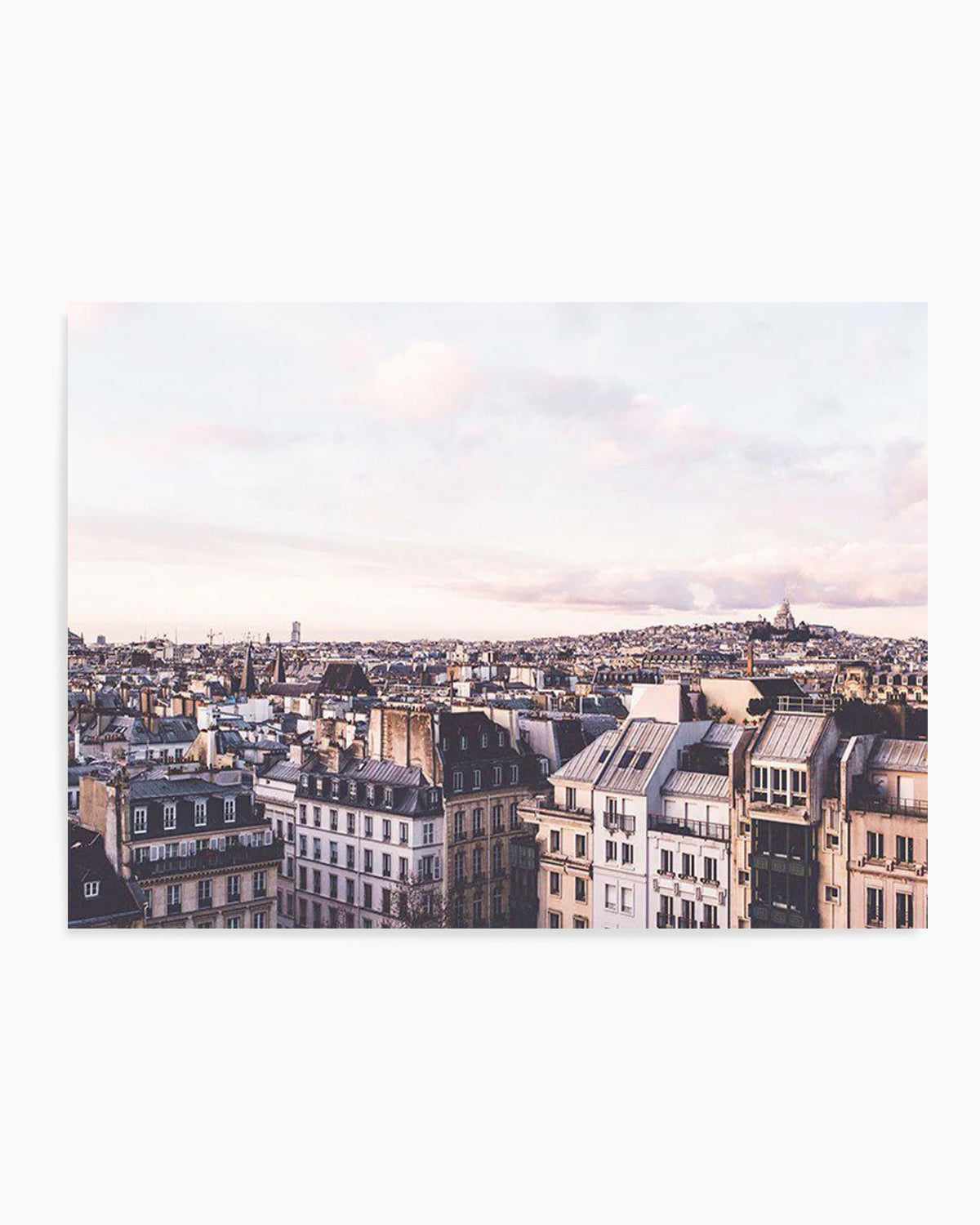 Paris City View Art Print