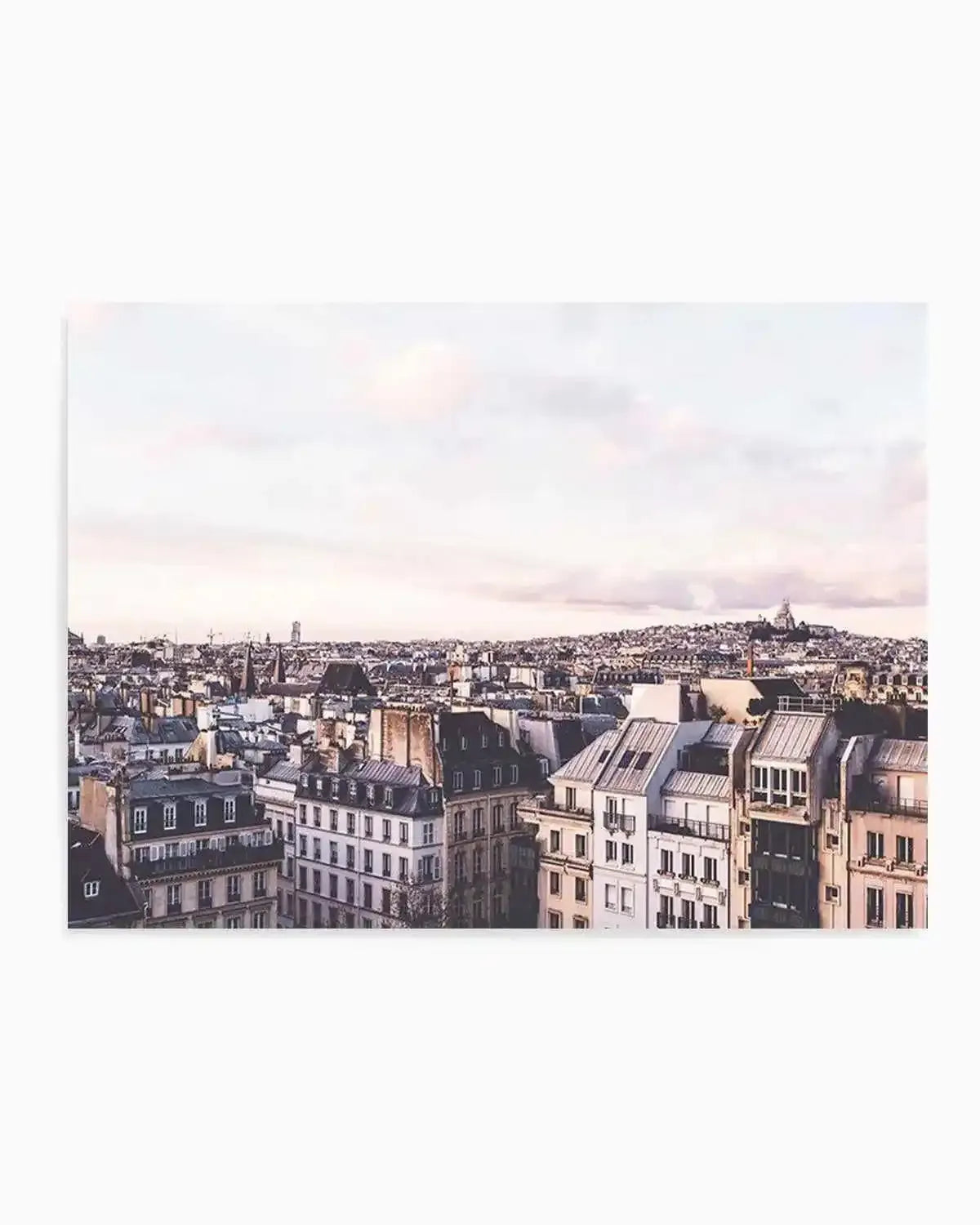 Paris City View Art Print from Olive et Oriel where you can shop wallpaper and artworks online