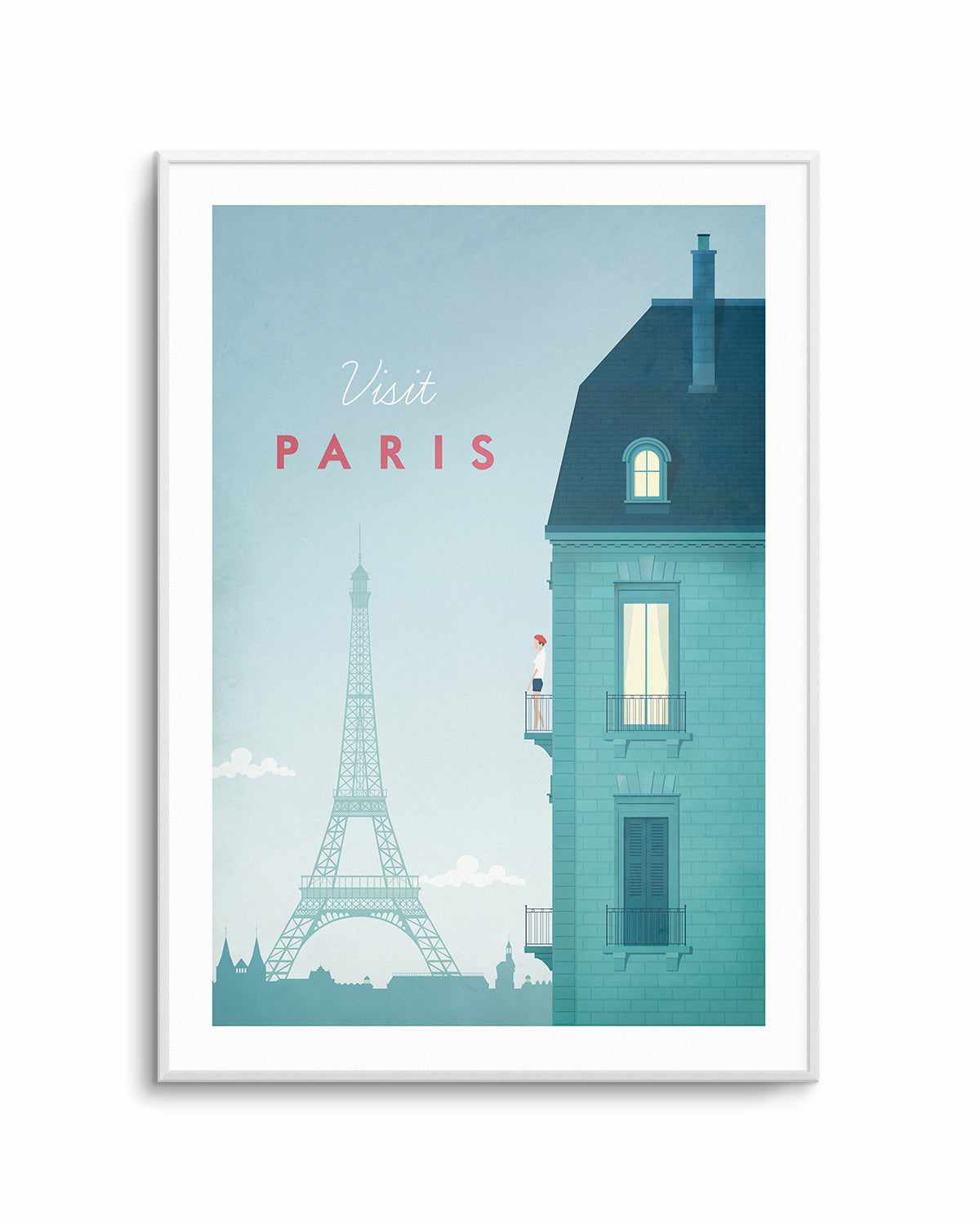 Paris by Henry Rivers Art Print