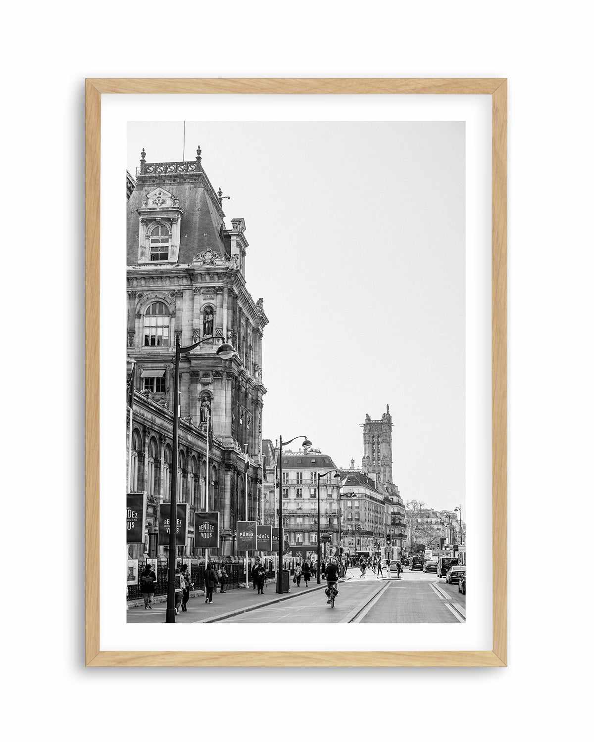 Paris Streets II by Jovani Demetrie Art Print