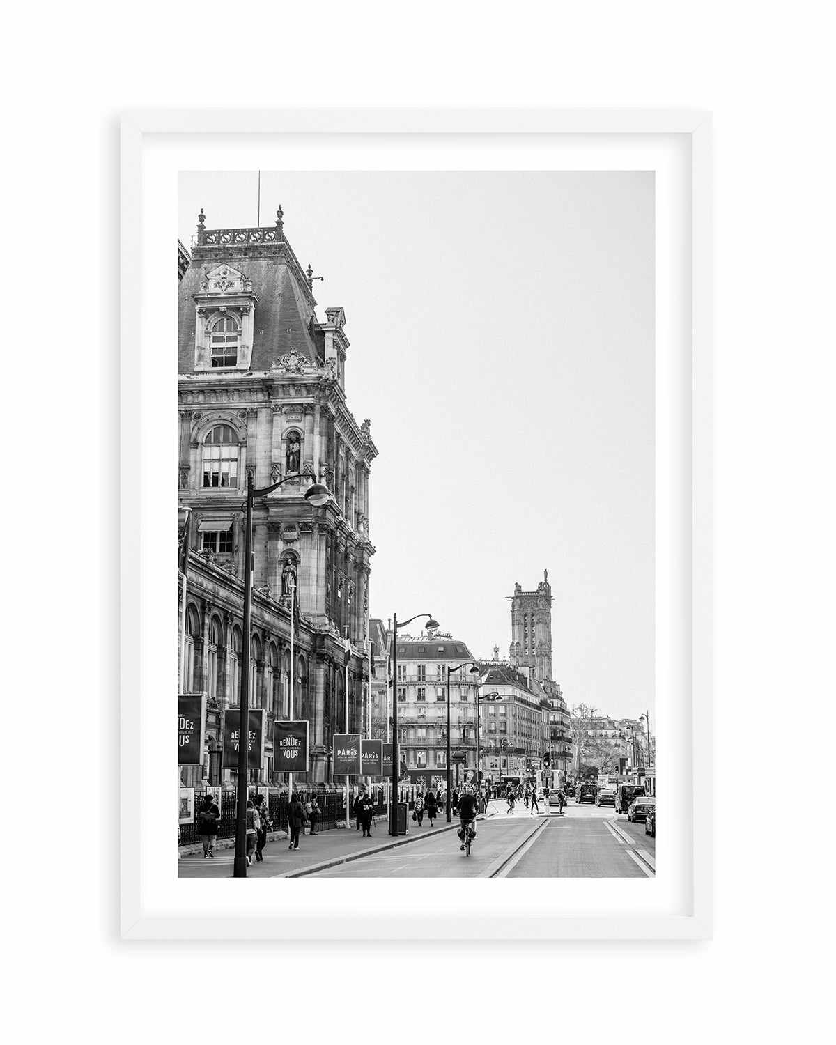 Paris Streets II by Jovani Demetrie Art Print