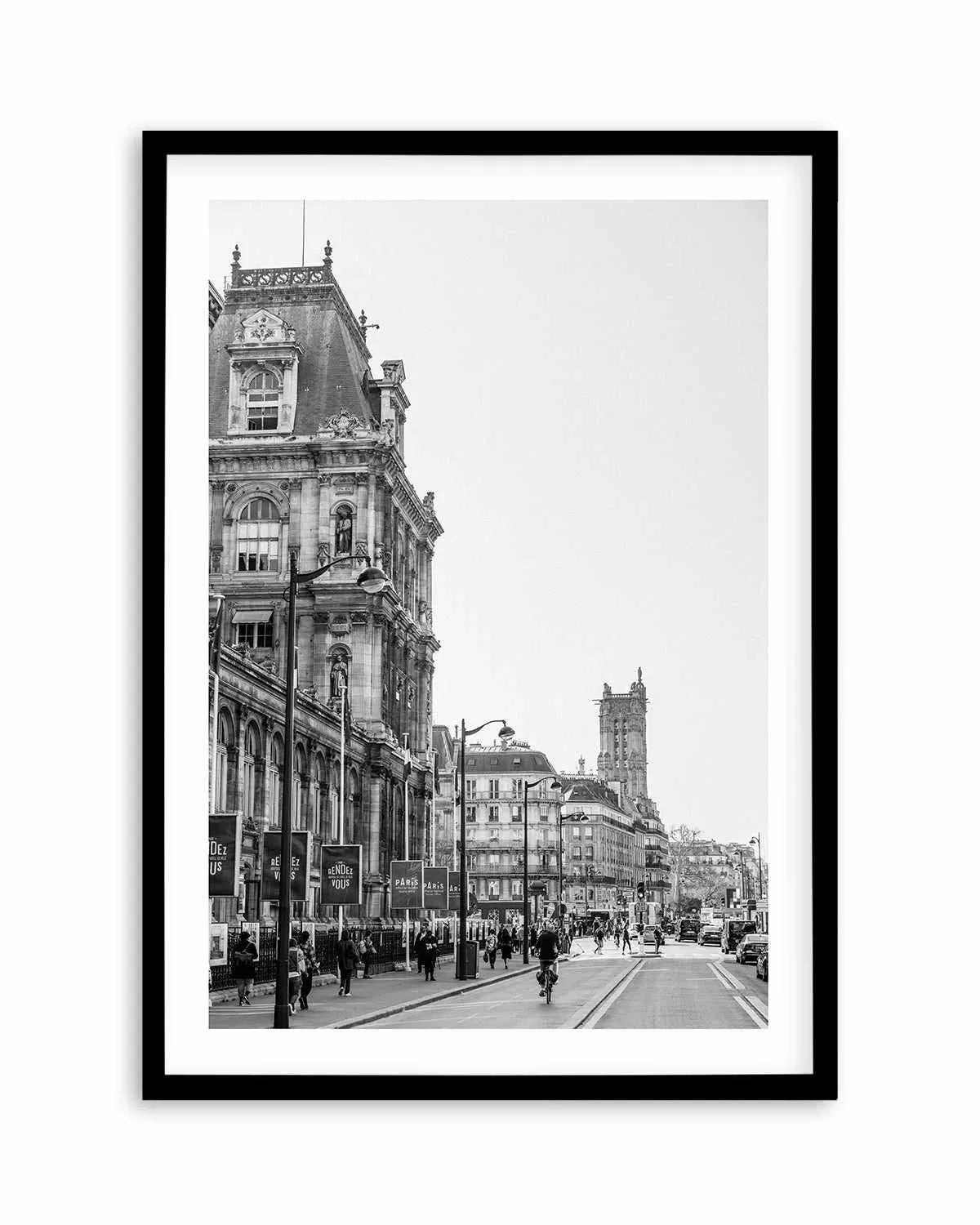 Paris Streets II by Jovani Demetrie Art Print from Olive et Oriel where you can shop wallpaper and artworks online