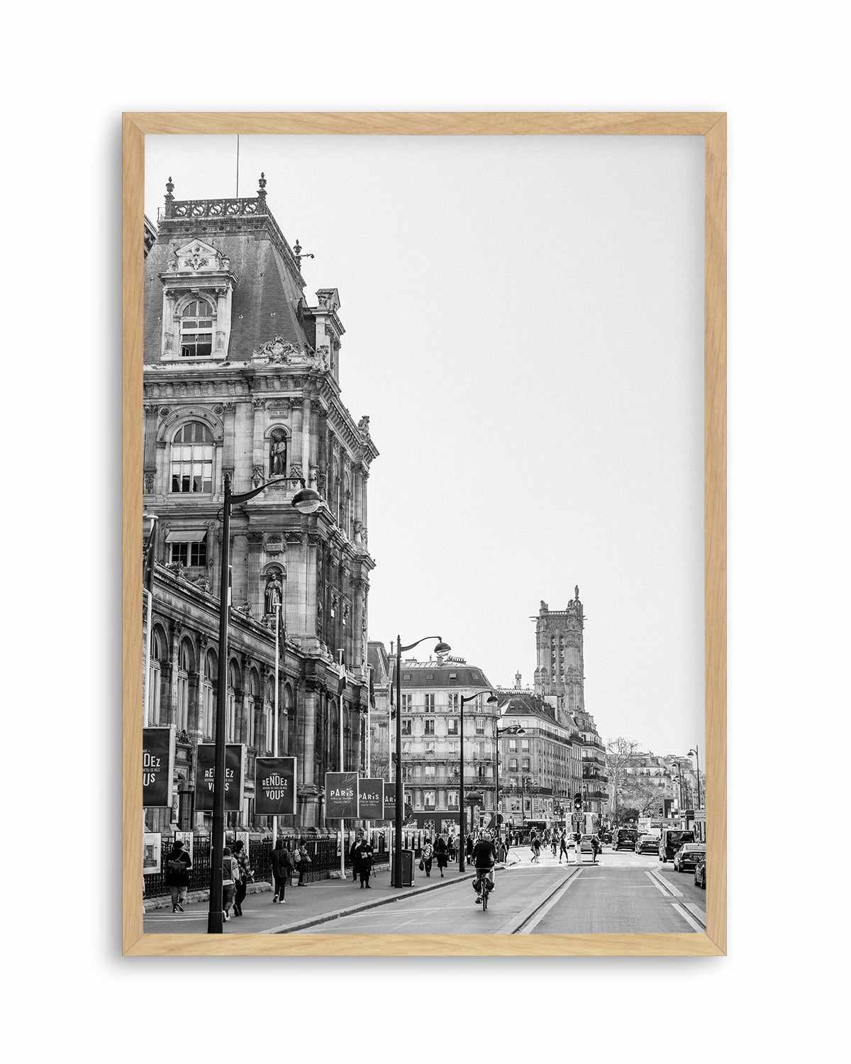 Paris Streets II by Jovani Demetrie Art Print